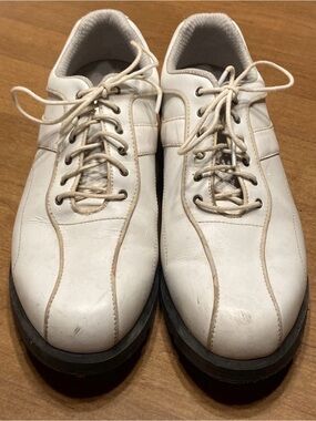 Callaway CG Sport Thin Saddle W206 Women's Sz 7.5 White Golf Shoes